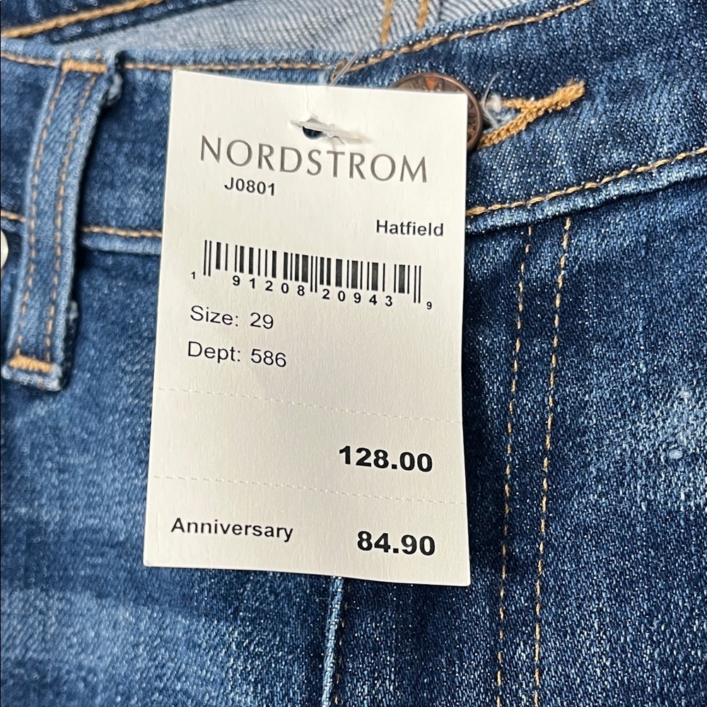 Madewell Dark Blue Slim Jeans - Picture 5 of 12